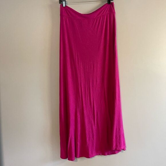 DG2 by Diane Gilman Fuschia Maxi Skirt | SZ L - Picture 6 of 7